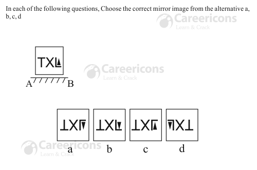 ssc cgl tier 1 mirror images non  verbal question 4 h12 29